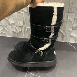 Black UGG Women's Shearling Boots